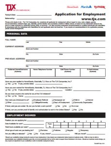 Marshalls Employment Job Application Marshalls Employment Job Application